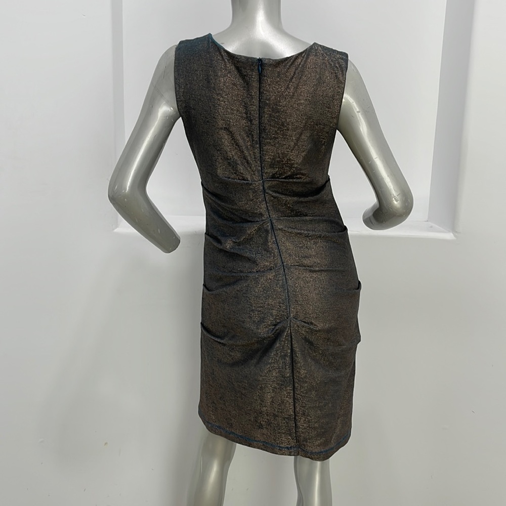 Artelier Nicole Miller  Sleeveless Sheath Dress Blue Size M Serial #006082 - Picture 16 of 16